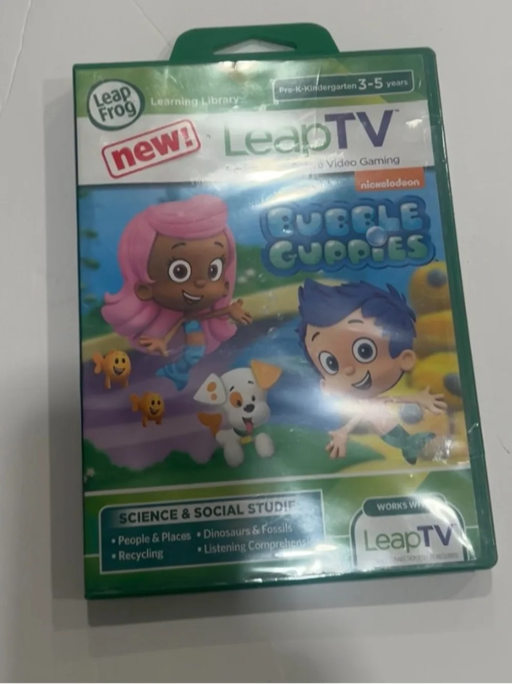 LeapFrog LeapTV Bubble Guppies Video Game